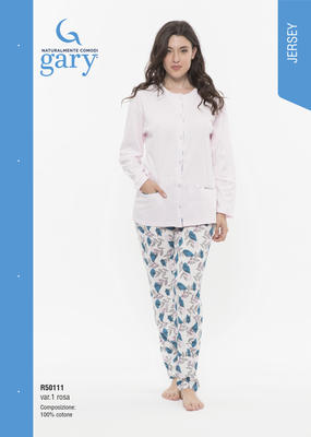 OFFENER PYJAMAS FÜR DAMEN M/L R50111 Tellini S.R.L. Großhandelskleidung